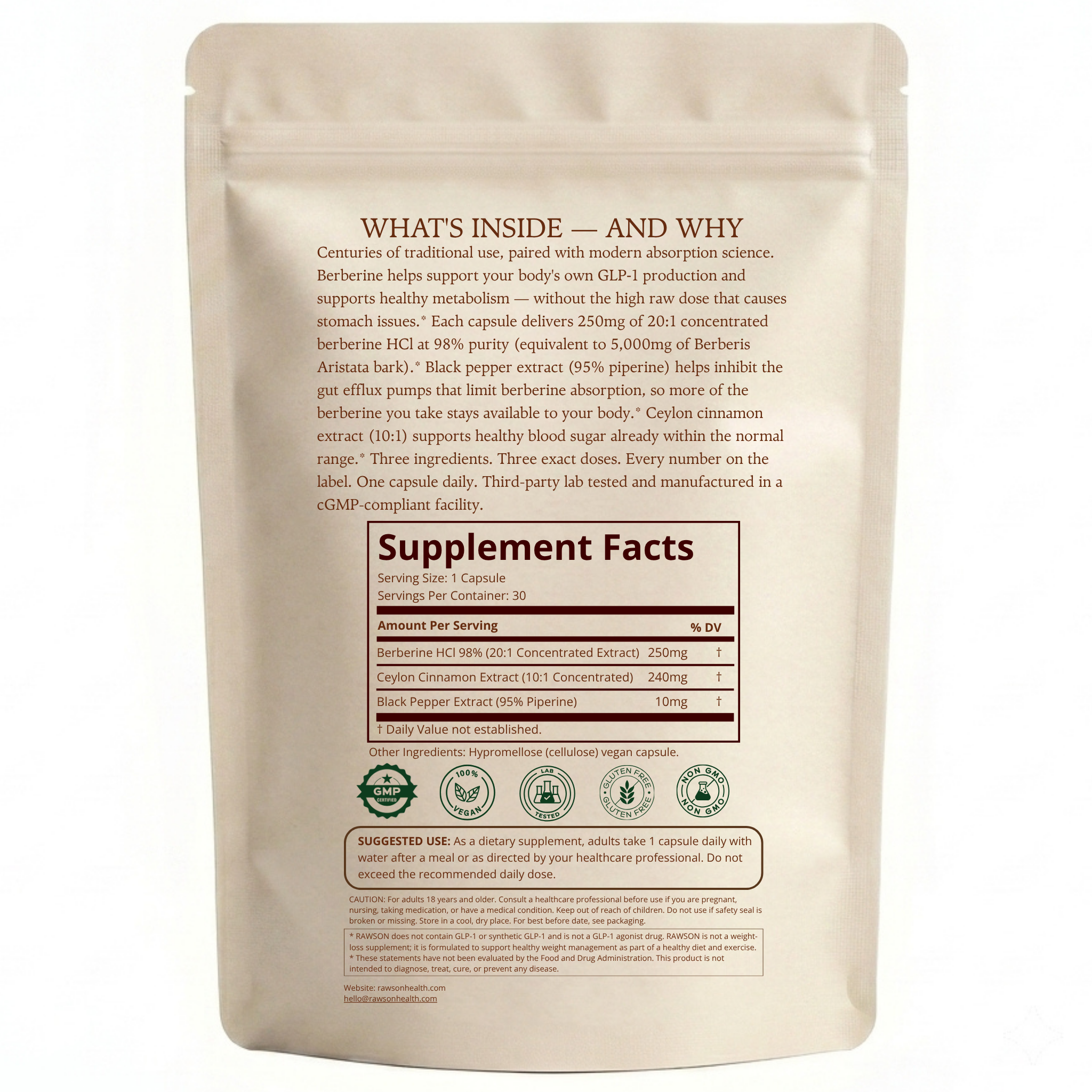 Berberine High Absorption 98% Purity