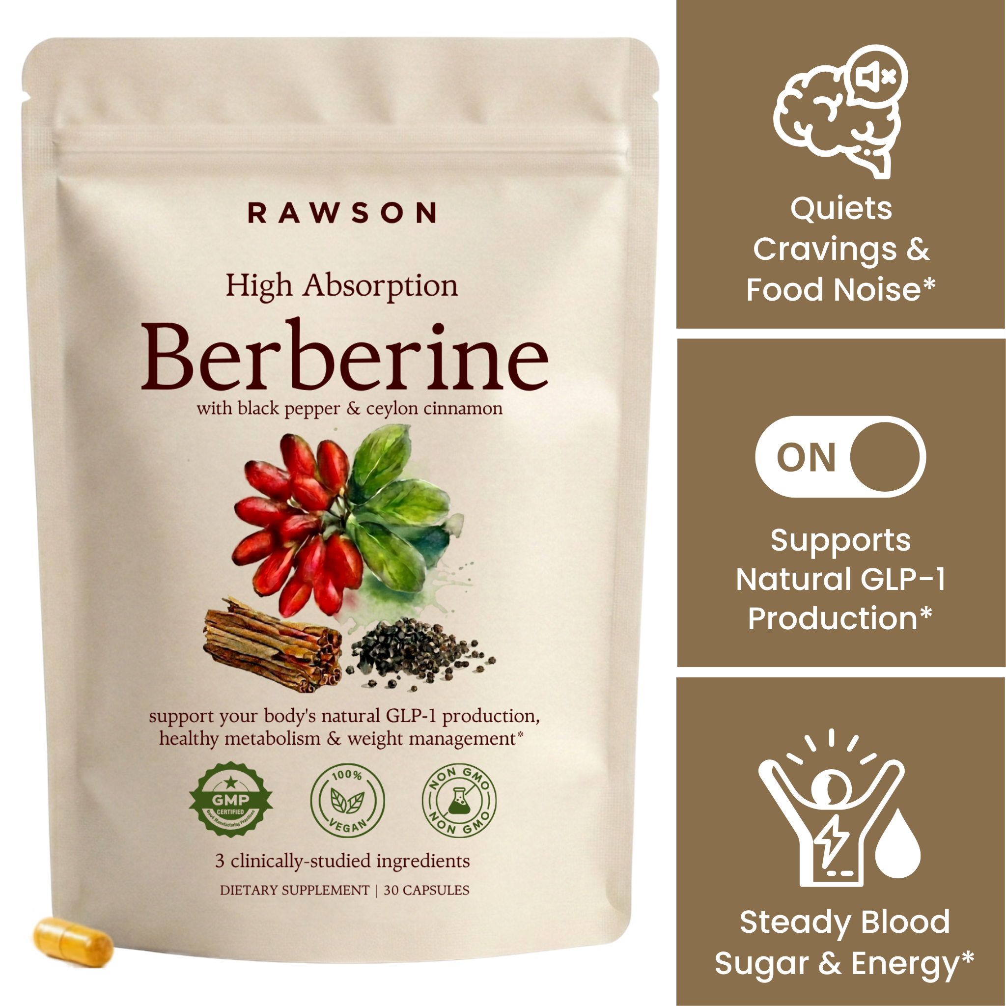 Berberine High Absorption 98% Purity