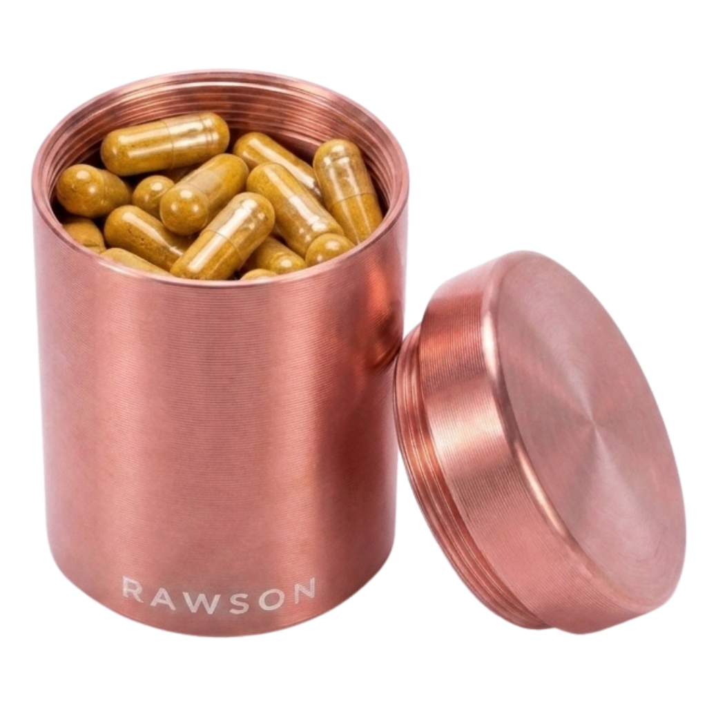 Premium Aluminum Pill Canister