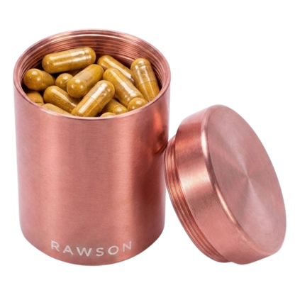 Premium Aluminum Pill Canister