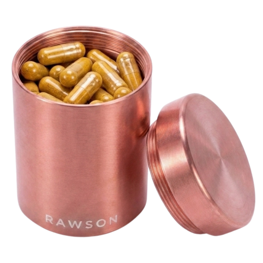 Premium Aluminum Pill Canister